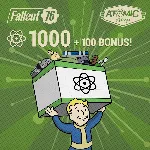 Fallout 76: 1000 (+100 Bonus) Atoms | XBOX | На любой аккаунт
