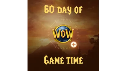 WOW World of Warcraft 60 дней тайм карта (USA/США)