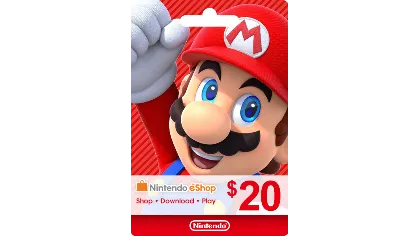 Карта пополнения Nintendo eShop 20$ USA США
