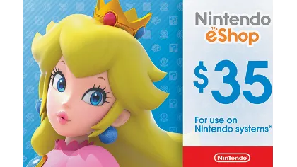 Карта пополнения Nintendo eShop 35$ USA США
