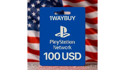 США PlayStation Netwoк 100 USD Подарочная карта код пин