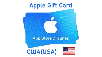 Подарочная карта Apple iTunes App Store США(USD) 2-3-5-10-20-50-100$
