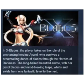 Купить X-Blades 💎 STEAM KEY REGION FREE GLOBAL+РОССИЯ