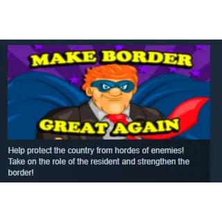Купить Make Border Great Again! STEAM KEY REGION FREE GLOBAL