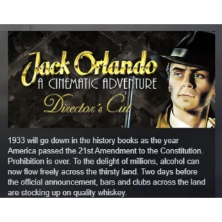 Купить Jack Orlando: Director's Cut STEAM KEY REGION FREE