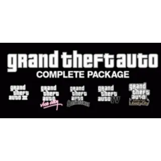 Купить Grand Theft Auto Collection STEAM GIFT РОССИЯ+СНГ