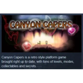 Купить CANYON CAPERS 💎 STEAM KEY REGION FREE GLOBAL