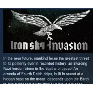 Купить Iron Sky Invasion STEAM KEY REGION GLOBAL+РОССИЯ