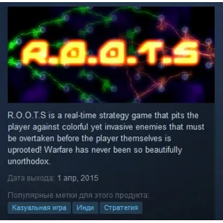 Купить R.O.O.T.S / Roots 💎 STEAM KEY REGION FREE GLOBAL