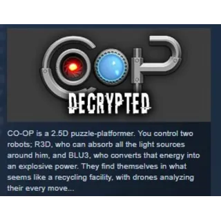 Купить CO-OP : Decrypted STEAM KEY REGION FREE GLOBAL