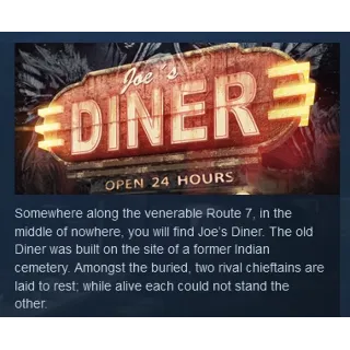 Купить Joe's Joes Diner STEAM KEY REGION FREE GLOBAL