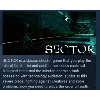 Купить SECTOR STEAM KEY REGION FREE GLOBAL