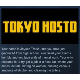 Купить Tokyo Hosto STEAM KEY REGION FREE GLOBAL