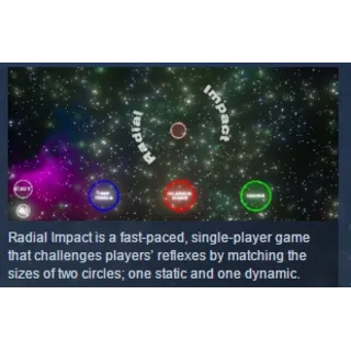 Купить Radial Impact STEAM KEY REGION FREE GLOBAL