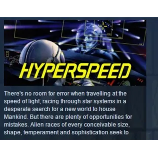 Купить Hyperspeed STEAM KEY REGION GLOBAL+РОССИЯ