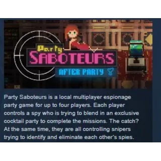 Купить Party Saboteurs STEAM KEY REGION FREE GLOBAL