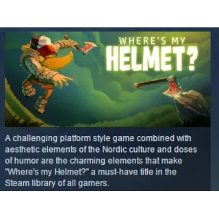 Купить Where's My Helmet? STEAM KEY REGION GLOBAL+РОССИЯ ЛИЦЕНЗИЯ