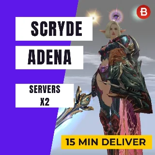 Купить Scryde X2 Адена Scryde, Купить адену, Адена Скрайд +5%