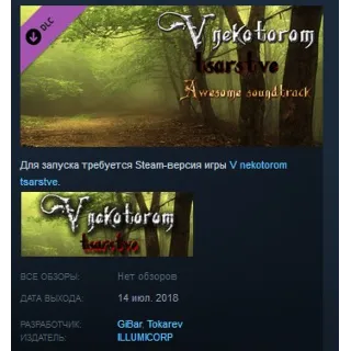 Купить V nekotorom tsarstve Awesome Soundtrack DLC STEAM KEY