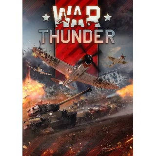Купить Аккаунт War Thunder от 30 до 60 уровня + подарок