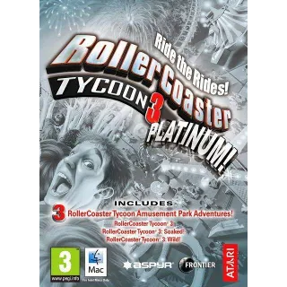 Купить RollerCoaster Tycoon 3: Platinum! | Steam | Region Free