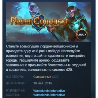 Купить Planar Conquest STEAM KEY REGION FREE GLOBAL
