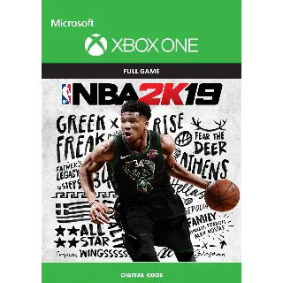 Купить КОД | NBA 2K19 Xbox One  Series
