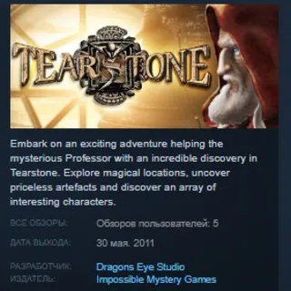 Купить Tearstone 💎 STEAM KEY REGION FREE GLOBAL