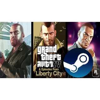 Купить GTA 4 Grand Theft Auto IV Complete STEAM (Region free)