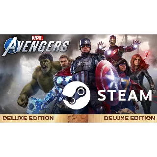 Купить Marvel's Avengers DELUXE Edition - STEAM (Region free)
