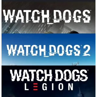 Купить WATCH DOGS FRANCHISE BUNDLE — LEGION + 2 + 1・UBISOFT・