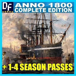 Купить ・ANNO 1800・COMPLETE・ВСЕ 1-4 SEASON PASS・UBISOFT・