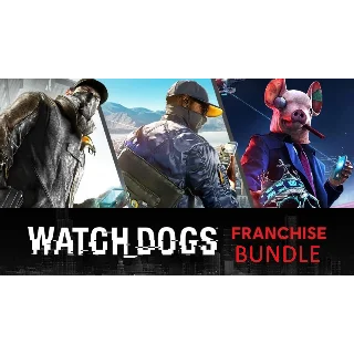 Купить WATCH DOGS FRANCHISE BUNDLE・LEGION+2+1・UBISOFT・90 ДНЕЙ