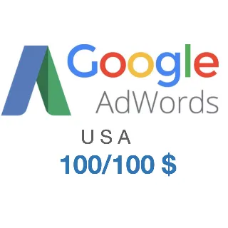 Купить Промокод купон Google AdWords Адвордс США 100/100$ USA