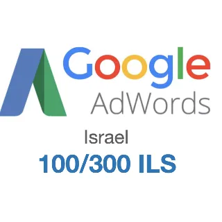 Купить Купон Google Adwords (гугл адвордс) 100/300 Шек Израиль