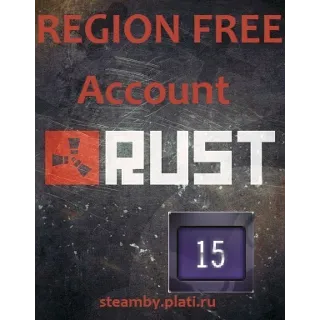 Купить Rust Аккаунт +EMAIL 15 ЛЕТ 8LVL НЕ ЛИМИТНЫЙ Region Free