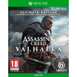 Купить Assassin's Creed Valhalla Ultimate Edition Xbox One