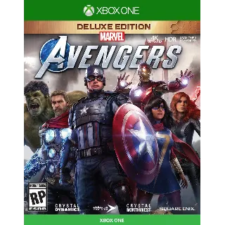 Купить Marvel's Avengers Мстители Deluxe Edition Xbox one