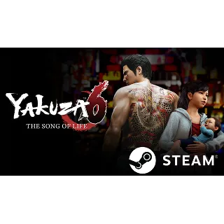 Купить ⭐ ️ Yakuza 6: The Song of Life - STEAM (Region free)