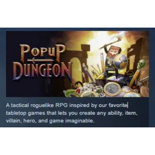 Купить Popup Dungeon STEAM KEY REGION FREE GLOBAL+РОССИЯ