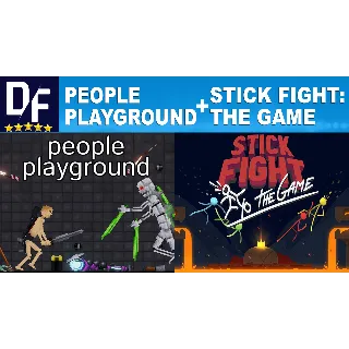 Купить People Playground + Stick Fight: The Game на 90 дней