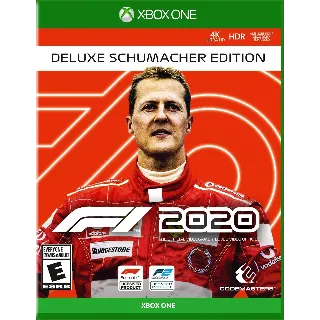 Купить F1 2020 Deluxe Schumacher Edition Xbox one