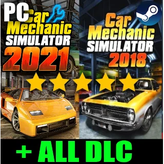 Купить CAR MECHANIC SIMULATOR 2021/2018 +ВСЕ DLC・STEAM АККАУНТ