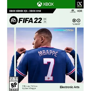 Купить FIFA 22 Ultimate Xbox One  Xbox Series X|S