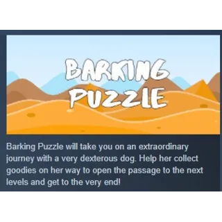 Купить Barking Puzzle STEAM KEY REGION GLOBAL+РОССИЯ