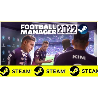 Купить ⭐ ️ Football Manager 2022 +In-game Editor STEAM (GLOBAL)