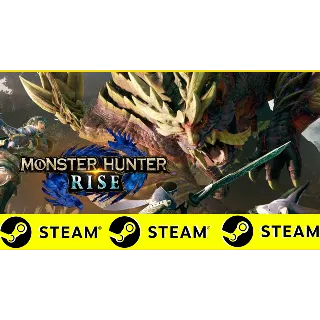 Купить ⭐ ️ MONSTER HUNTER RISE - STEAM (GLOBAL) - Лицензия