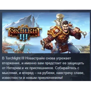 Купить Torchlight 3 III АВТОДОСТАВКА STEAM GIFT РОССИЯ