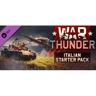 Купить War Thunder - Italian Starter Pack 💎 DLC STEAM GIFT RU