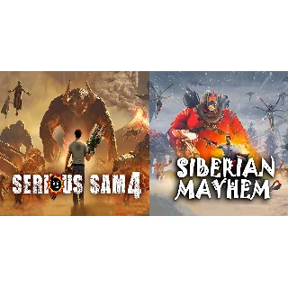 Купить 👿 Serious Sam 4 + Siberian Mayhem (STEAM) Аккаунт